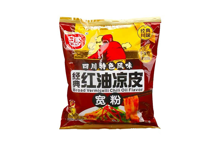 BAIJIACHENJI'S BROAD VERMICELLI CHILLI OIL FLAVOR 102G